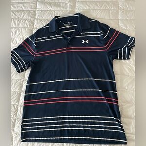 Under Armour Men's Navy Polo Shirt